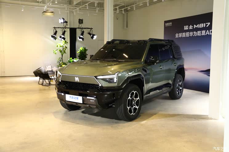 搭华为乾��ADS 4驾驶辅助 猛士M817将于粤港澳大湾区车展亮相!