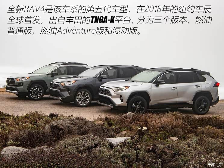 全新一代丰田RAV4正式发布 多种设计风格 既熟悉又陌生的感觉