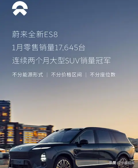 大型SUV市场风云突变：问界销量不保，蔚来极氪携新车冲刺