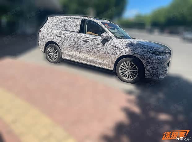 或命名为V7X/V6X 延续家族造型设计 魏牌全新SUV谍照曝光